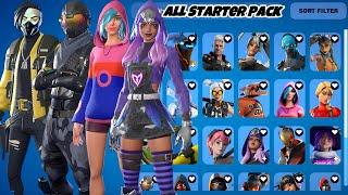 Every Starter Pack Skins Showcase in Fortnite (2018-2025)