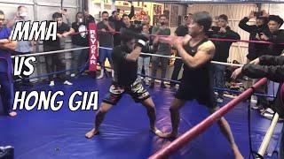 How Skill Beat Size: Small MMA Fighter Defeats Big Kungfu Fighter - Nam Phan vs Khai Tran