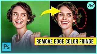 Remove Green Screen Background 2024 and Green Color Fringe in Photoshop