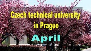 Czech Republic. Prague. Czech technical university in Prague. April 2019