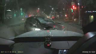 Crash dashcam video-Mercedes ML63 AMG High Speed Crash