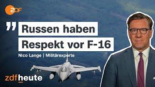 F-16-Kampfjets: Wende im Ukraine-Krieg? | ZDFheute live