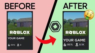 How To Make YOUR Roblox Game POPULAR (Front Page Strategies)