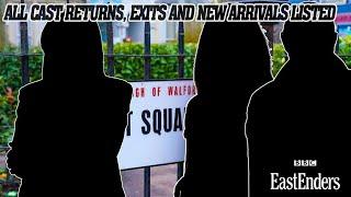 EastEnders 2025: All Cast Returns, Exits and New Arrivals Listed | EastEnders spoilers
