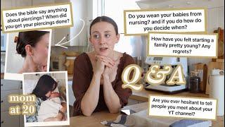 piercings, babies, & picky eaters | Chit Chat Q&A