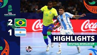 Brazil v Argentina | FIFA Futsal World Cup 2024 | Final | Highlights