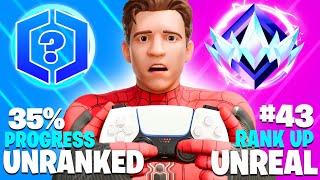 Unranked to Unreal Solo Controller Ranked Speedrun (Fortnite Zero Build)