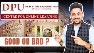 DY Patil Online University, Pune || is it Worth it or NOT ?