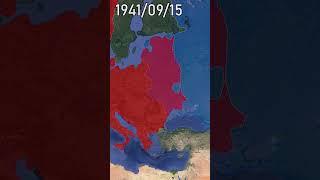 Operation Barbarossa (WW2) #shorts #animation #map