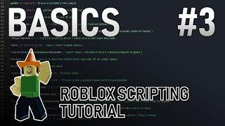 [ROBLOX] Vector3, CFrame, and etc - Scripting Basics #3