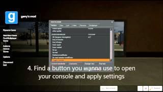 Garry's Mod 13 - How to fix / open console