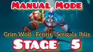 Tantangan Terbatas: Bloodlust || Fenrir || Serigala Iblis || Grim Wolf || Lords Mobile || stage 5