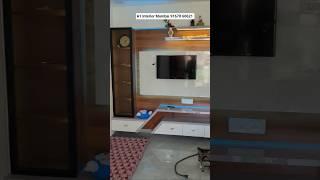 tv wall panel design tv unit design #shorts #viralshort #trending #tvunit