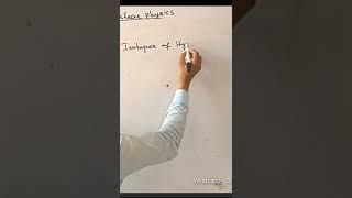 Isotopes of an Hydrogen atom | Physics @ Muhammad Nauman Khalid