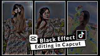 Tiktok New Trending Black Effect Video Editing in Capcut | Black Effect Edit Tutorial