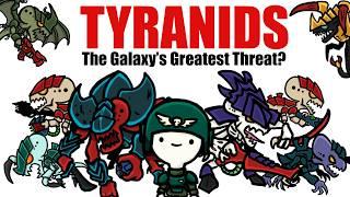 TYRANIDS Explained: The Galaxy's BUGGEST Threat | Warhammer 40k Lore