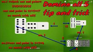 How To PLay Domino All Five