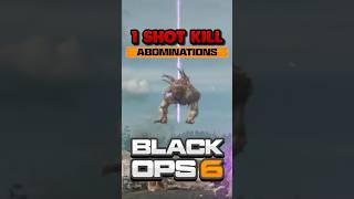 Takeout Abominations with 1 BULLET in BLACK OPS 6
