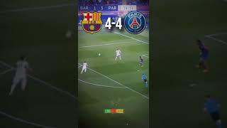 PSG Remontada against Barca