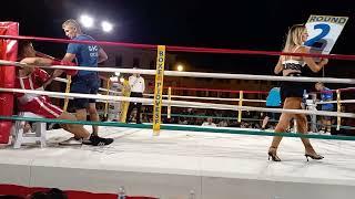 Stroe Giuliano Vs El Bouhali Mustapha ,boxing match in Italy - Piove di Sacco