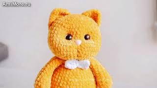 Амигуруми: схема Кот Персик. Игрушки вязаные крючком - Free crochet patterns.