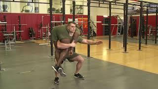 Marines Force Fitness-Buddy Squat