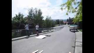 Traxxas Rustler R/C Car Jumping