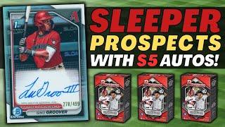 Sleeper Prospects: Top 10 Autos for $5 and Under in 2024 Bowman | Bowman Chrome Baseball Cards