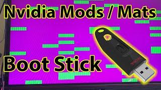 Nvidia MODS / MATS Diagnostic Tool - Create Boot Stick