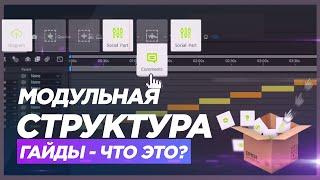 МОДУЛЬНАЯ структура  After Effects  УДОБНО!