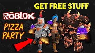 ROBLOX Pizza Party Event 2019 - Get Free ROBLOX Items