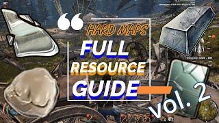 FULL COMPLETE RESOURCE GUIDE LAST OASIS HARD MAP RESOURCES