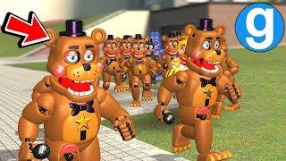 New FNAF 6 Rockstars Assemble Chasing NPCs! [Garry's Mod Sandbox] Five Nights at Freddy's