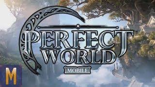 BEAUTIFUL MMO! Perfect World Mobile - First Impressions & Gameplay!