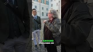 Dominicans: Street Preachers & Beggars! #shorts #vlog #italy #rome