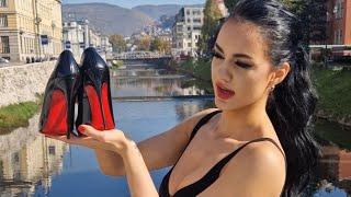 Review and Walking in Louboutin So Kate 120mm High Heels on the Sarajevo Bridge.