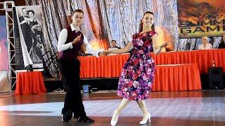 02 Ilya Golovanov & Anastasia Kovalenko Quickstep Show Dance at 2022 FADS PA Summer Games