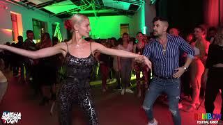 Bachata social dancing Kike & Sindi at Rainbow Festival Nancy 2021