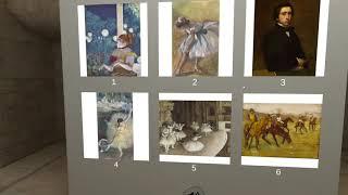 Edgar Degas Virtual Museum @ Eternal3D App and Web