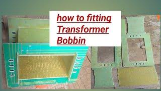how to fitting transformer bobbin (0)Transformer ka bobbin Kaise fitting Karen 4.5 inch fibre bobbin