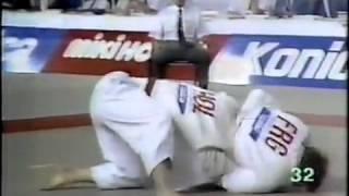 JUDO 1991 World Championships Claudia Weber GER – Angelique Seriese NED