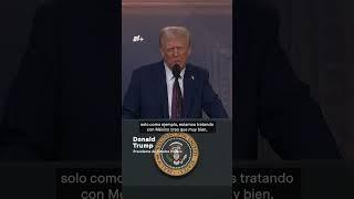 Trump: "Canadá es difícil, con México estamos muy bien"