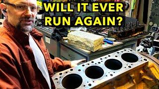 John Deere 1010 Engine Rebuild.