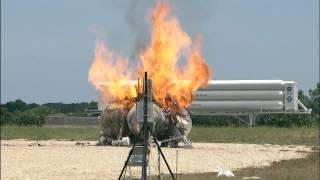 NASA Morpheus Lander Crash and Explosions