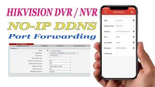 hikvision ddns no-ip setup, Hikvision DVR NVR DDNS setup & port forwarding NO IP Dynamic DNS 2020