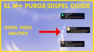 Shadowlands M+ Dispel, Purge, and Soothe Guide | Important Buffs and Debuffs in ALL 8 Dungeons