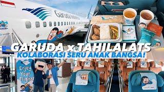 INAUGURAL FLIGHT GARUDA X TAHILALATS | INI BARU ASLI INDONESIA… LUCU & SERU BANGET!