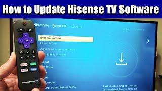 How to Update Hisense TV Software - Step-by-Step Guide for All Models