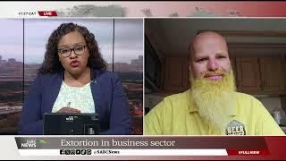 Extortion crisis I Businesses face extortion crisis: Randolf Jorberg