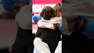 Celia Oykin la championne du monde remporte la médaille d'or au mondial de karaté #algeria #sports